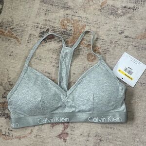 Calvin Klein lined bralette